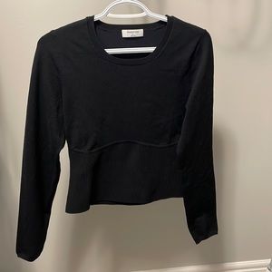 Babaton sculpt knit refinery (empire) sweater